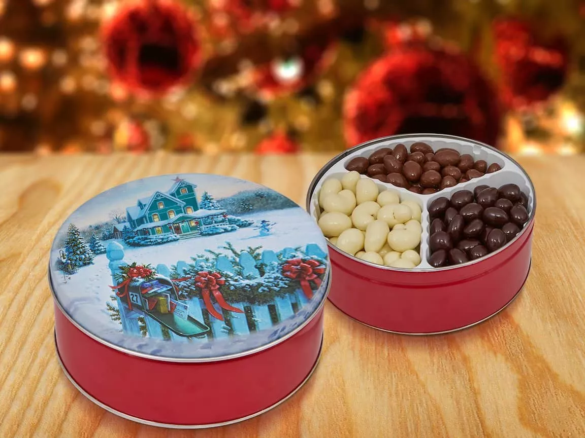 Christmas Mail Tin