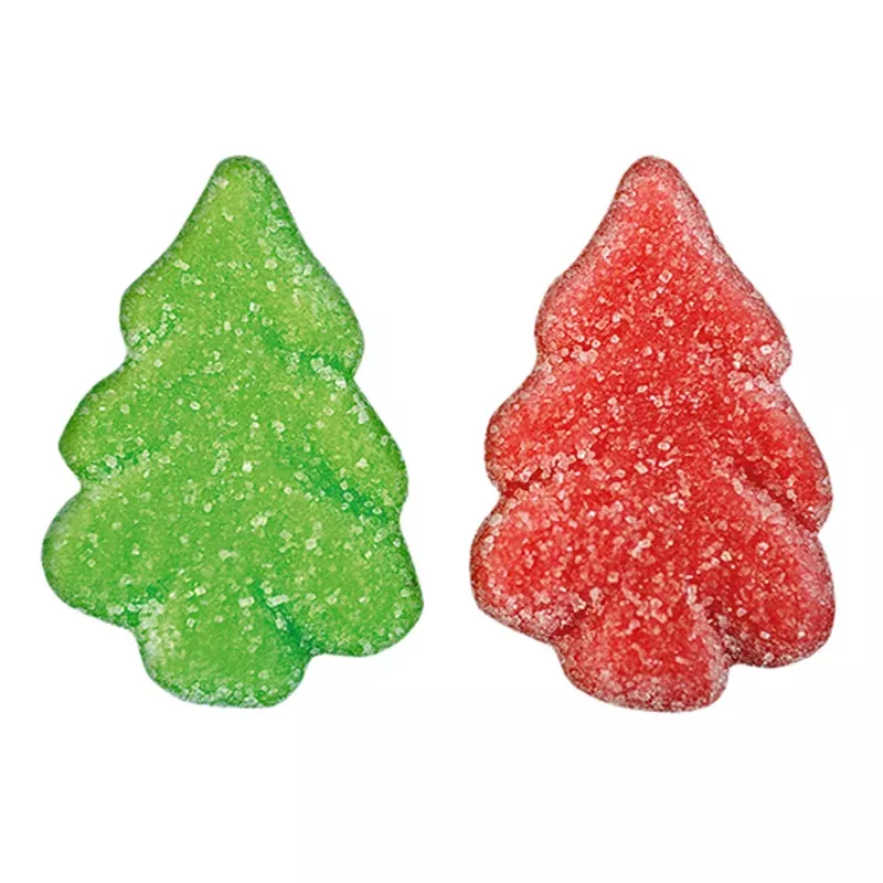 Christmas Trees Gummi Candy - 4.4 LB Bulk Bag