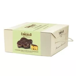 Cianciullo – Colomba Pere e Cioccolato – Pears and Chocolate Chips Colomba Easter cake (750gr 26.45oz)