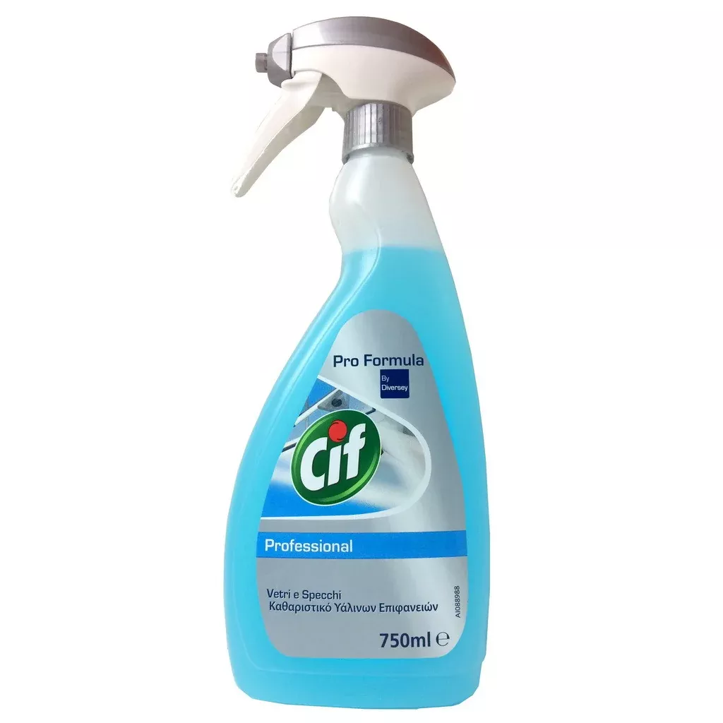 Cif Professional Vetri e Specchi, Window & Glass Cleaner, 750 ml