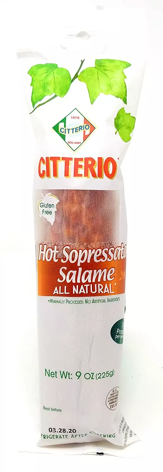 Citterio Sopressata Hot, 9 oz | 255g