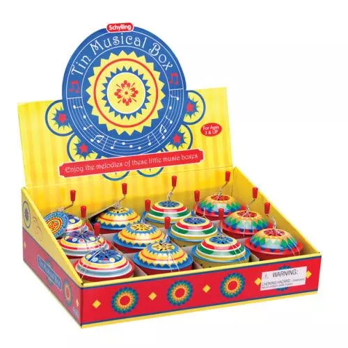 Classic Tin Music Box