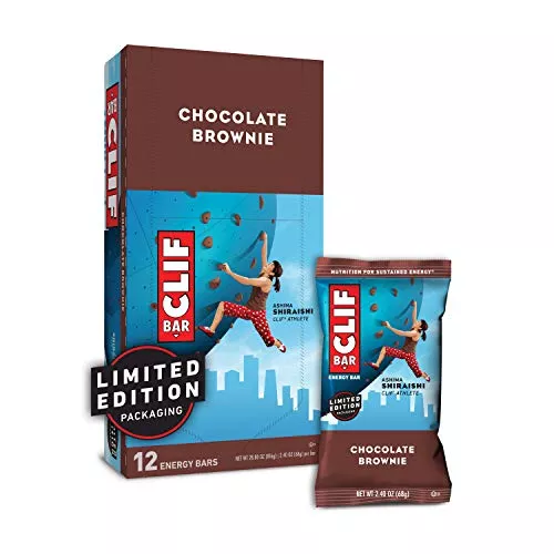 Clif Bar Bar Chocolate Brownie Protein Bars 12ct