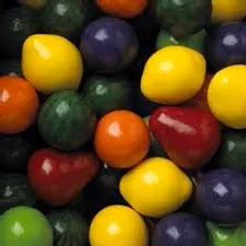 Colossal Fruit Gumballs 2" 138 Count Bulk