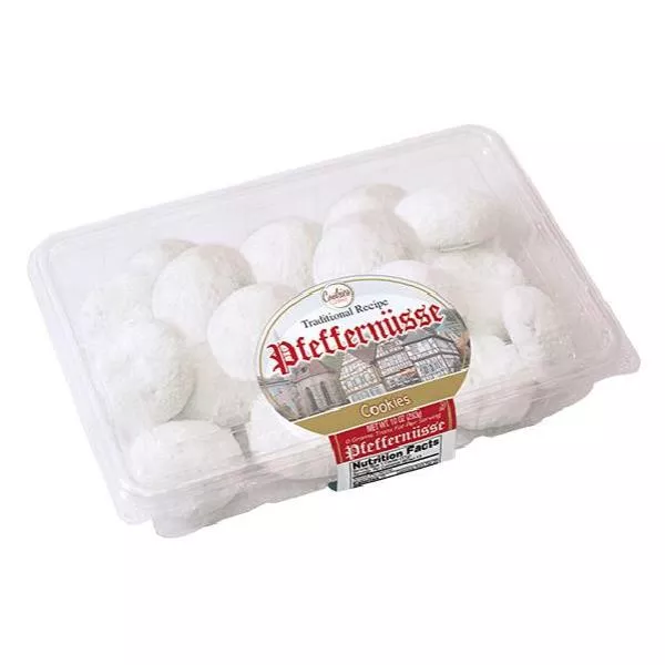 Cookies United Traditional Pfeffernusse 10 Ounce Size - 16 Per Case