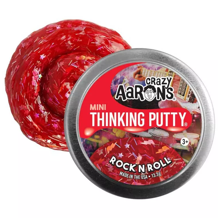 Crazy Aarons Rock N Roll Mini Trendsetters Thinking Putty