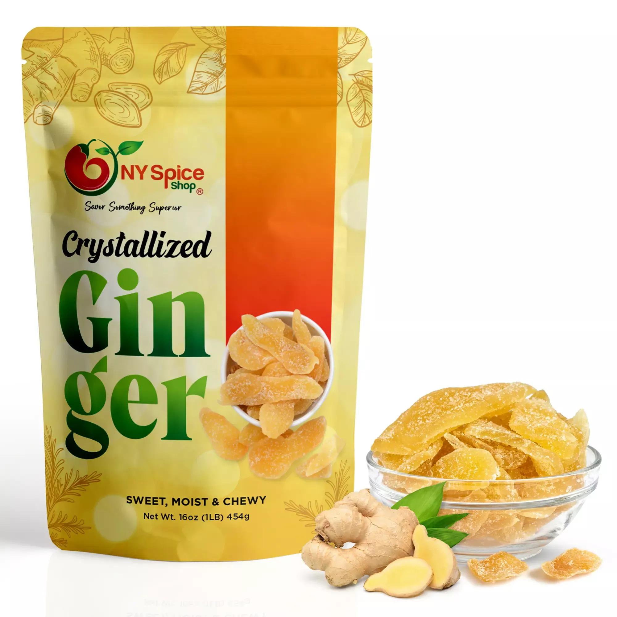 Crystallized Ginger - Candied Ginger