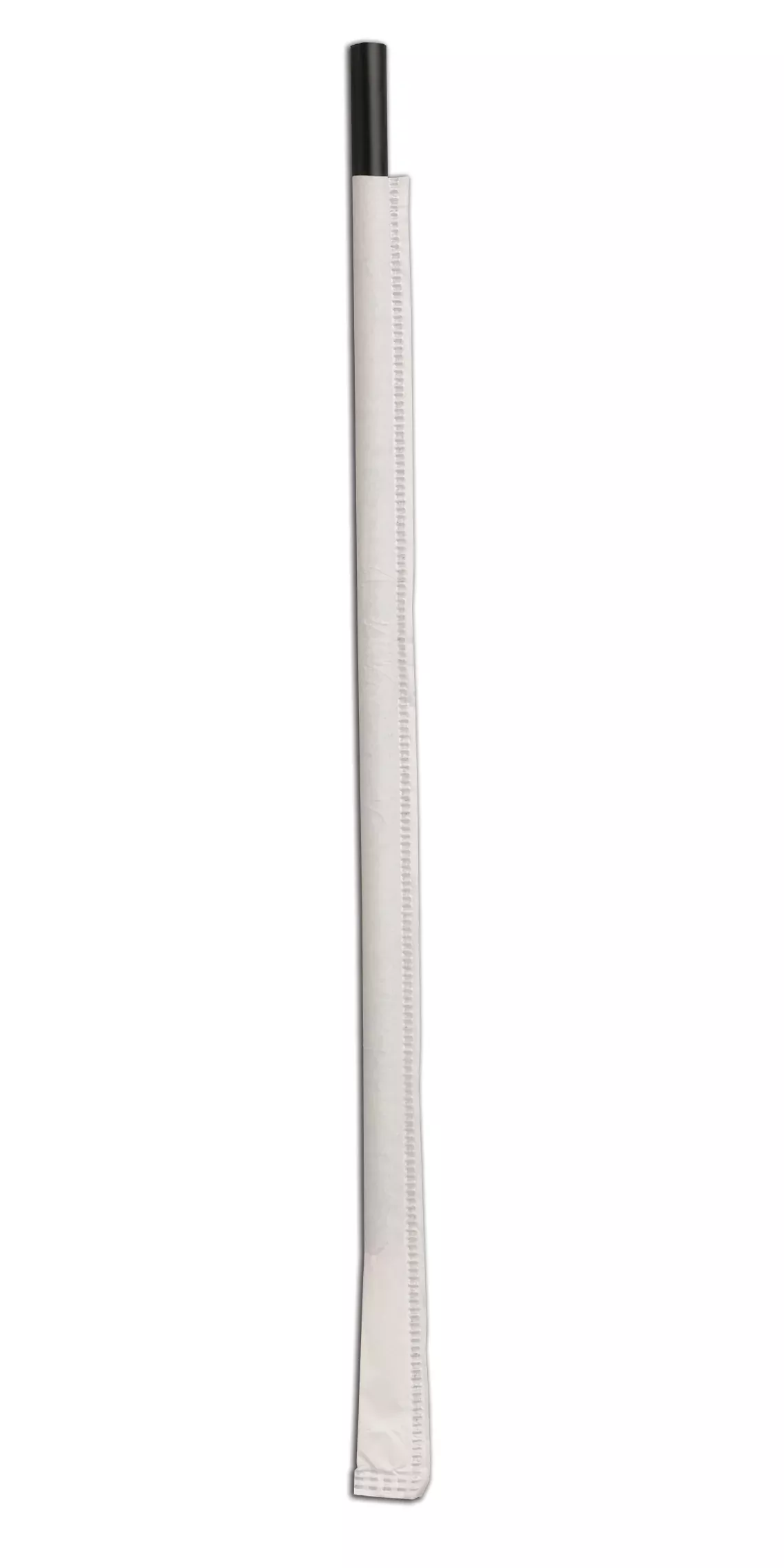 D & W Fine Pack 7.75" Jumbo Ebony Pp Straw - 5000 Per Case