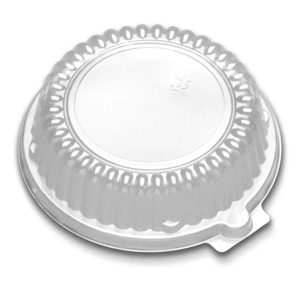 D & W Fine Pack Bowl Lid Clear 50 Each - 500 Per Case