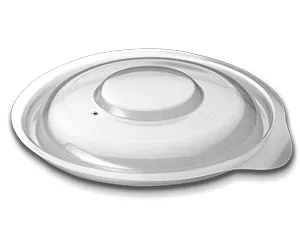 D & W Fine Pack Cruiser 4.75" Lid W/ Pin Vents - 500 Per Case