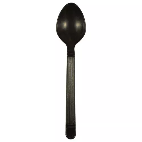 D & W Fine Pack Forum Teaspoon Ebony 1000 Each - 1000 Per Case