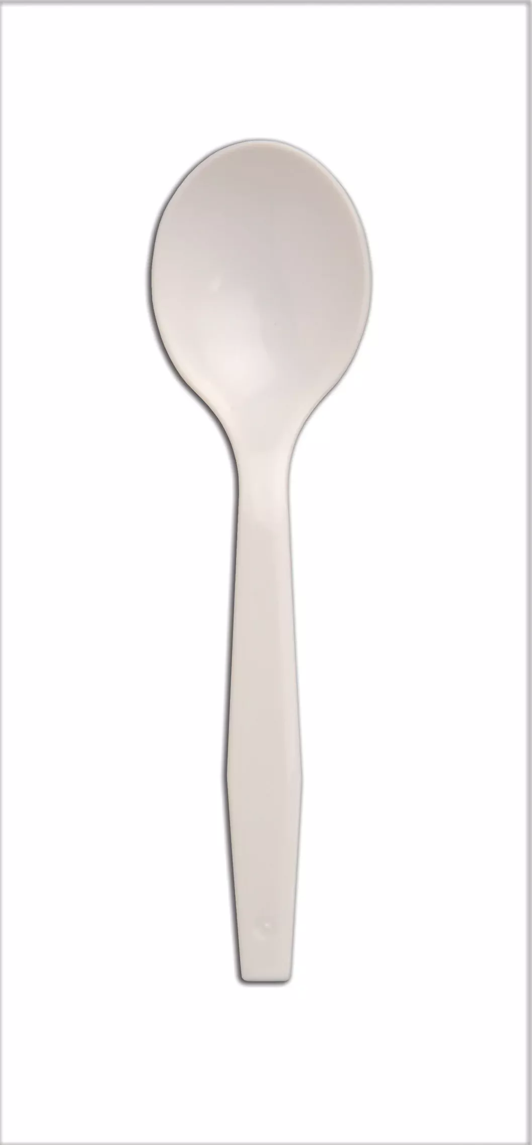 D & W Fine Pack Senate White Medium Weight Pp Soupspoon - 1000 Per Case