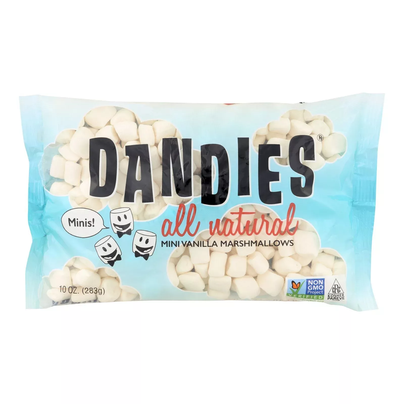 Dandies Vanilla Mini Marshmallow, 10 Ounce - 12 Per Case.