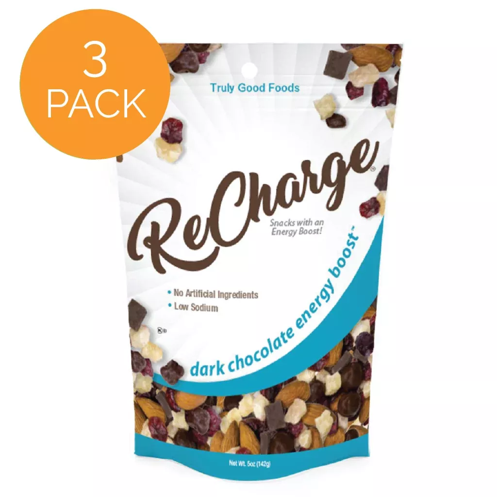Dark Chocolate Energy Boost™ ReCharge – 3 Pack, 5oz SUR bags