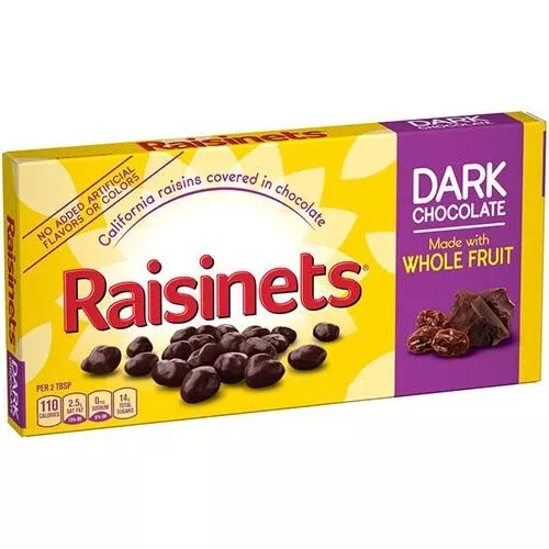 Dark Chocolate Raisinets - 3.1 oz. Theater Box