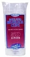 Dart Foam White 50ct 8.5 oz 1 Per Package