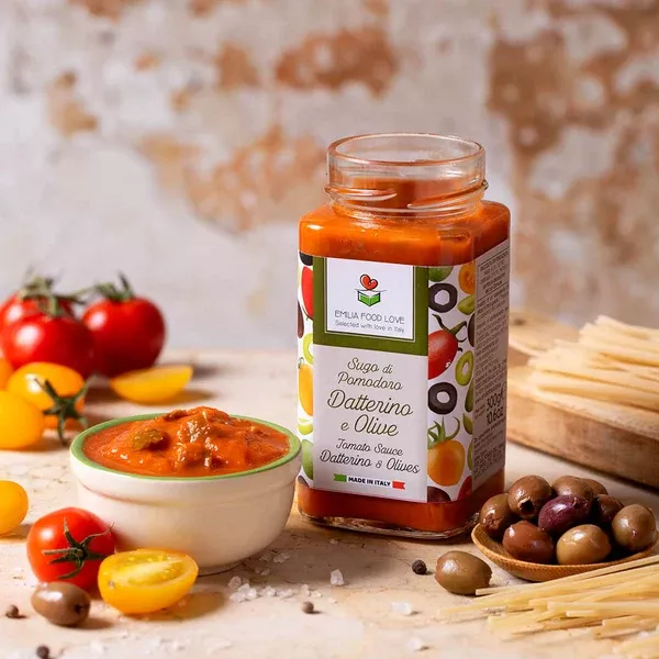 Datterino and Olives Tomato Sauce