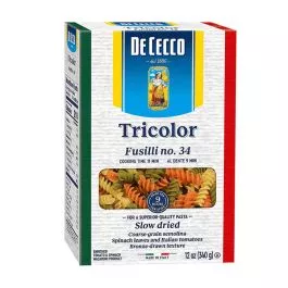 DeCecco -Tricolor Fusilli n.34 (340 gr - 12 Oz)
