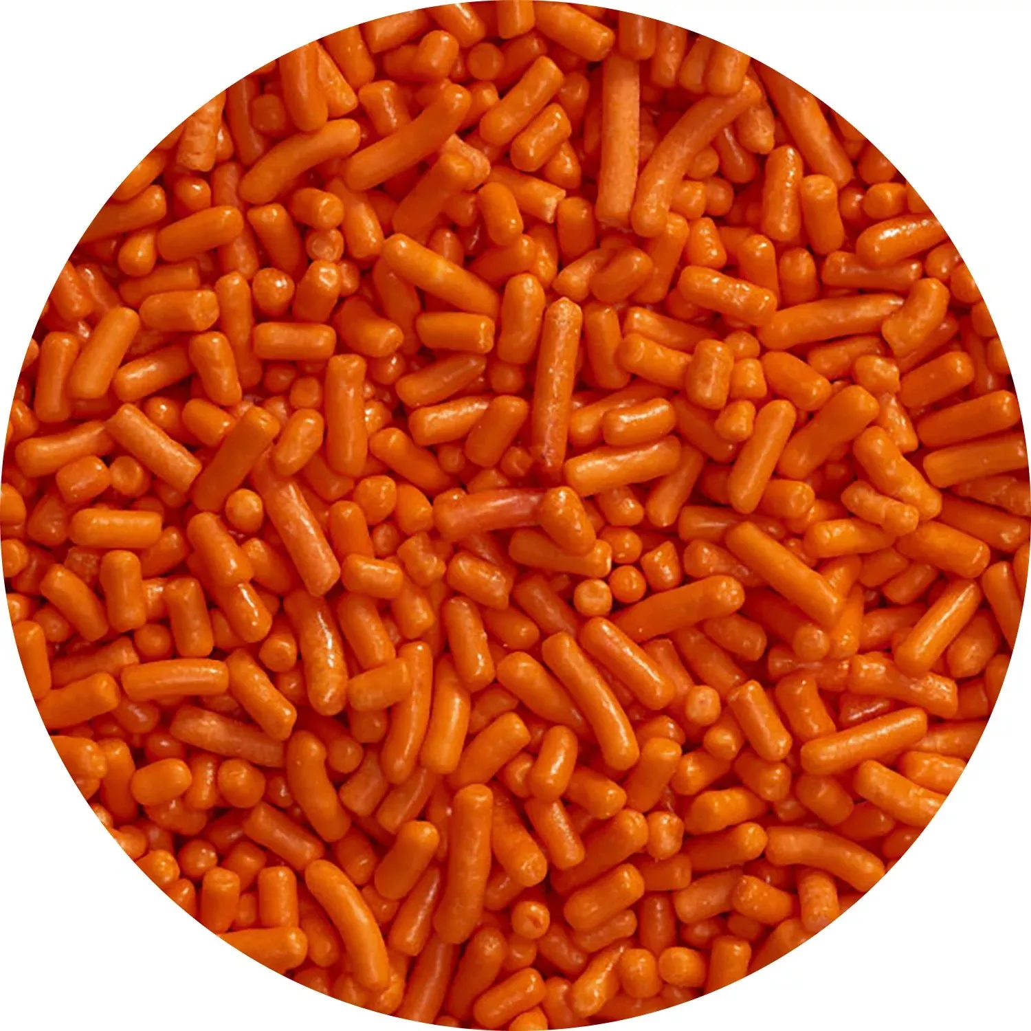 DecoPac Orange Sprinkles | 6lb, Case