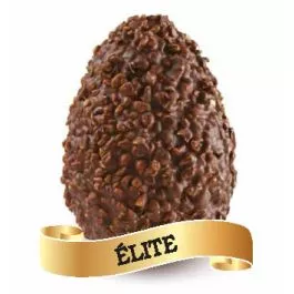Di Iorio- Milk Chocolate Easter Egg and Chopped Hazelnuts - Elite - 300gr 10.58 Oz