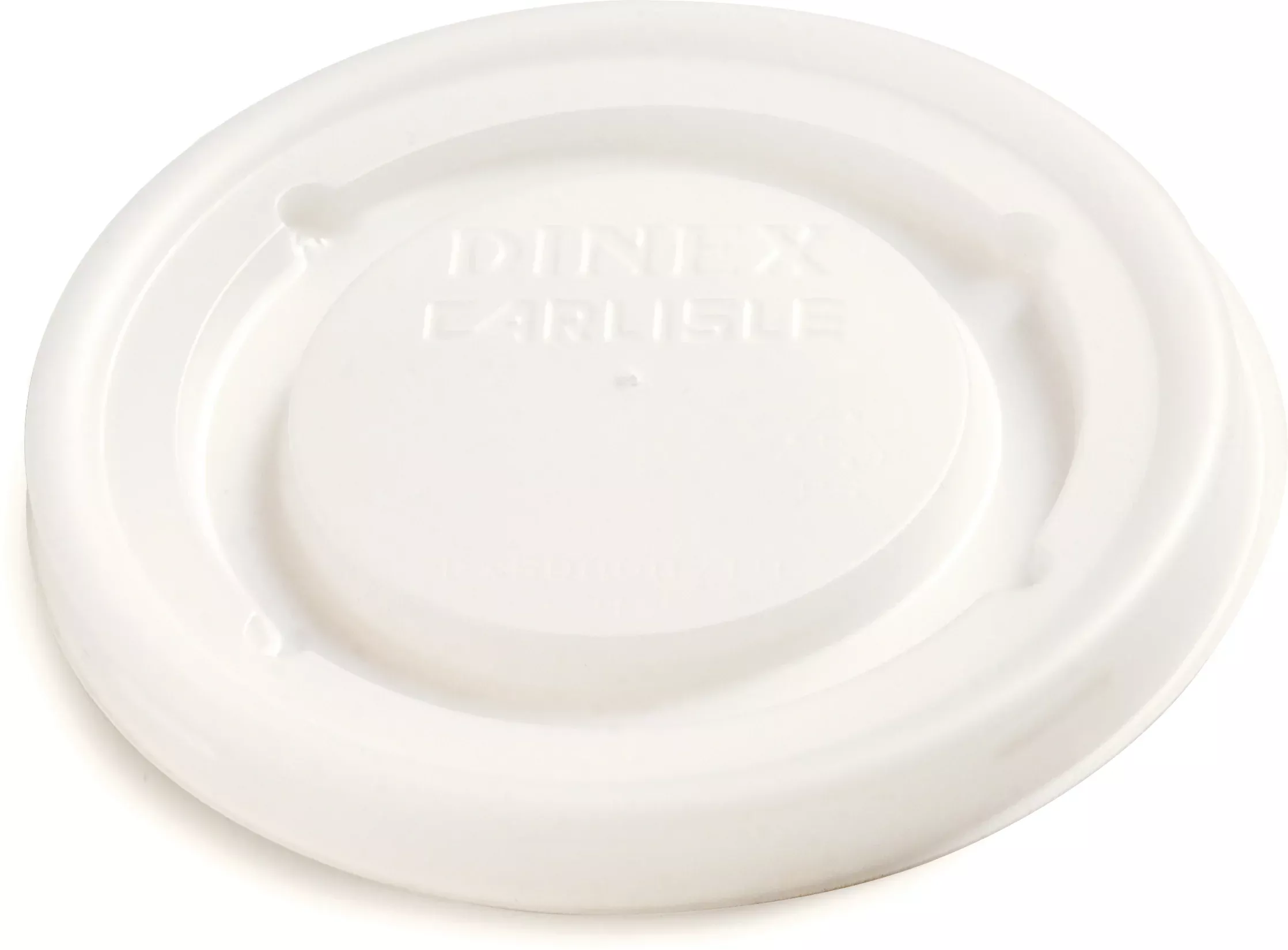 Dinex Translucent Lid for 5000 Mug, 3.5 Inch, 1500 Per Case