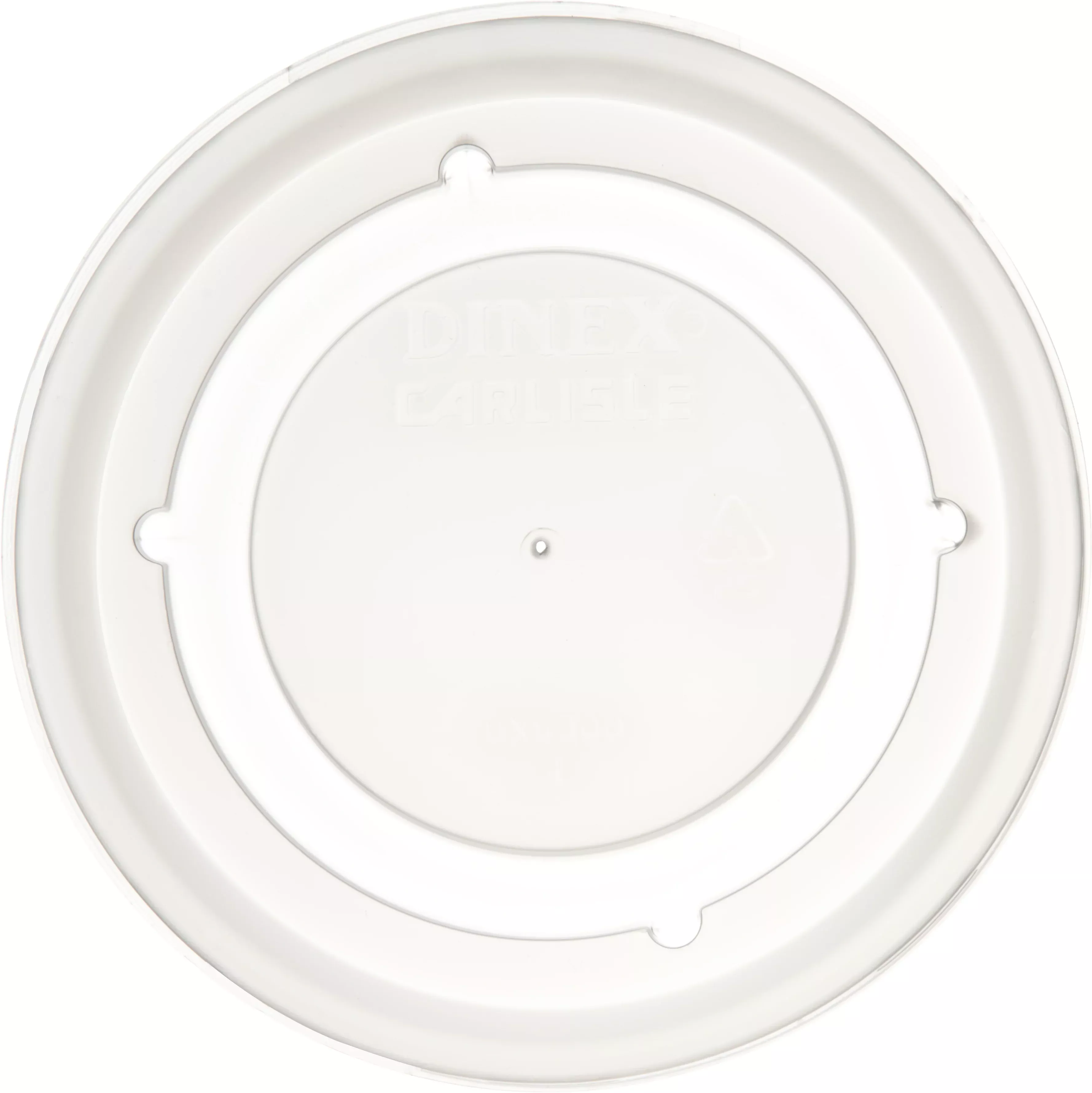 Dinex Translucent Lid for 5300 Bowl, 4.5 Inch, 1000 Per Case