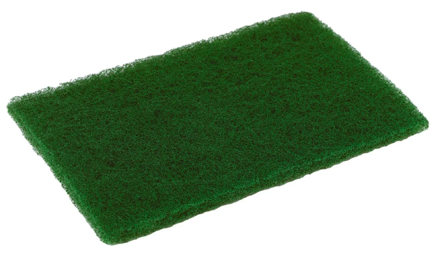 Disco Inc. Green Medium Duty Scouring Pad 6" X 9" - 1 Per Case