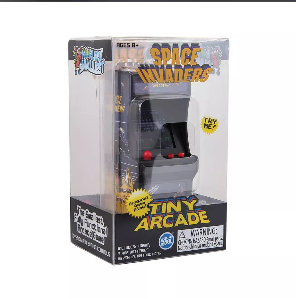 DISCONTINUED ITEM - Space Invaders World's Smallest Arcade Game