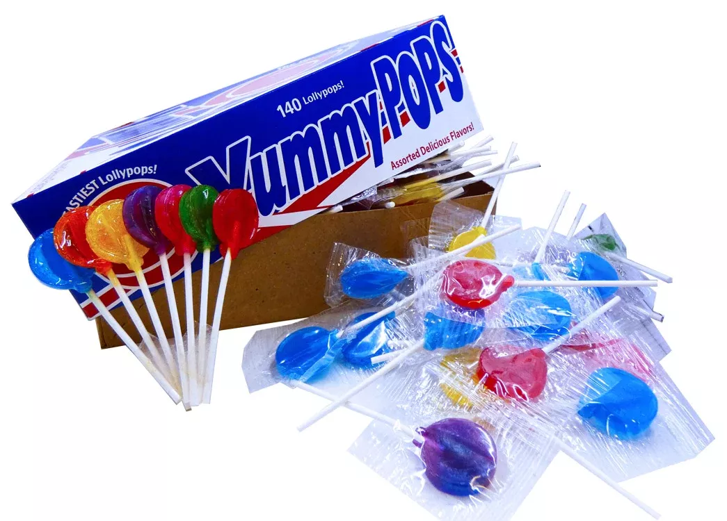 DISCONTINUED ITEM - Yummy Pops 140 Count Box