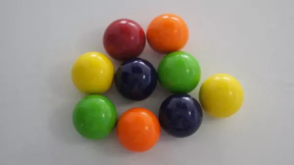 Double Bubble Assorted Gumballs 1" 850 Count Bulk
