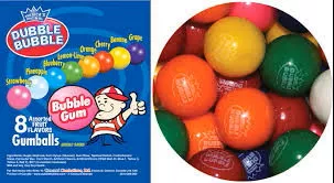 Double Bubble Gumballs 1 1/8th" 600 Count Bulk