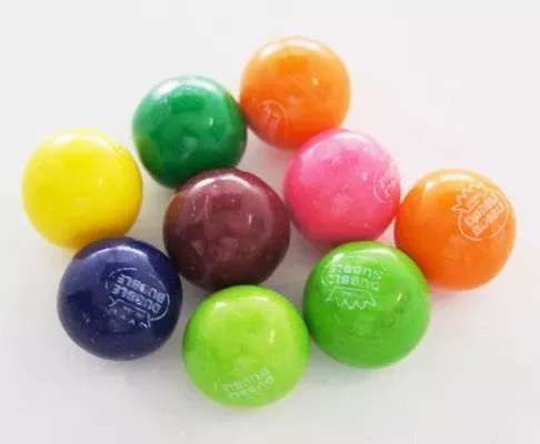 Double Bubble Gumballs 3/4" - 1900 Count Bulk