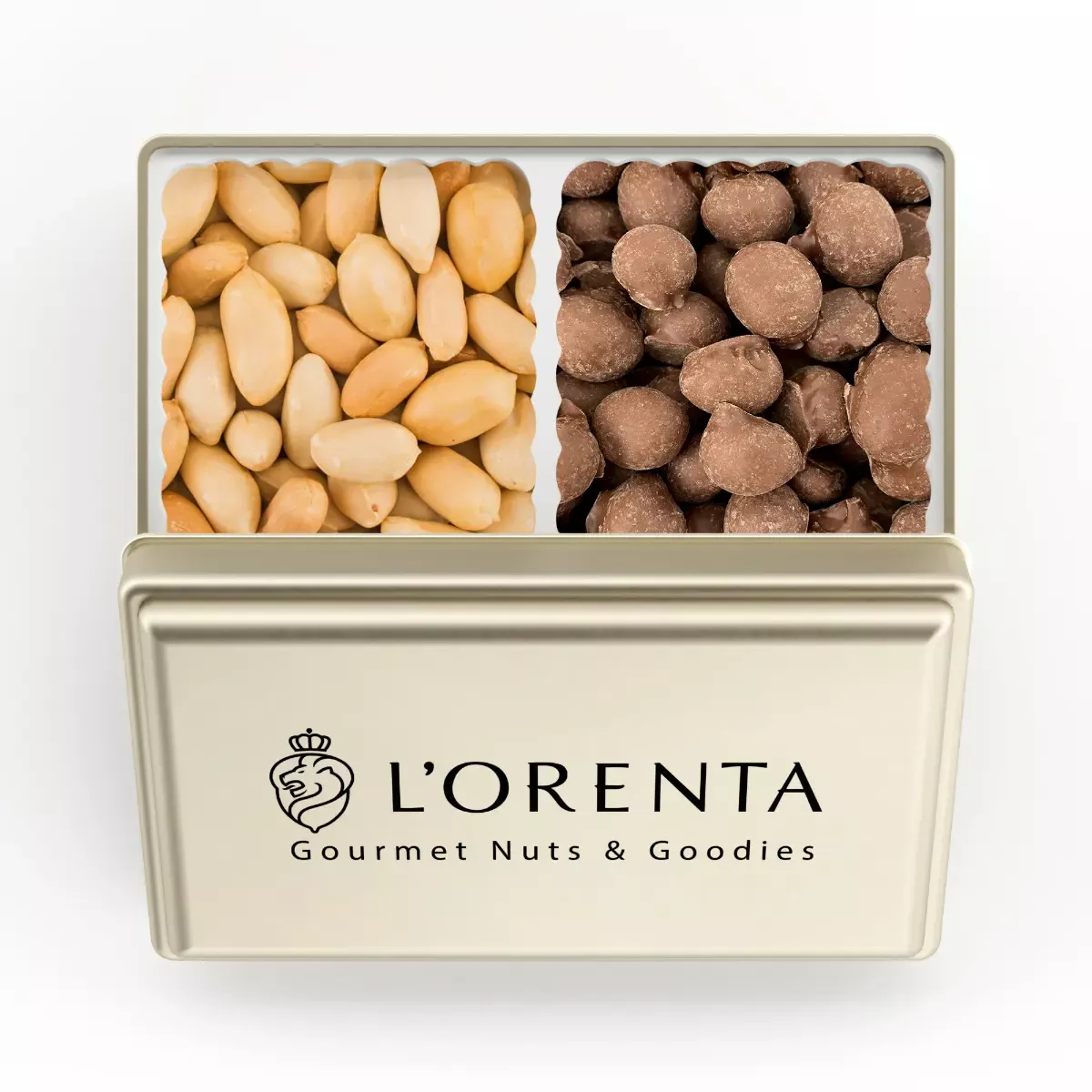 Double Peanuts Gold Tin