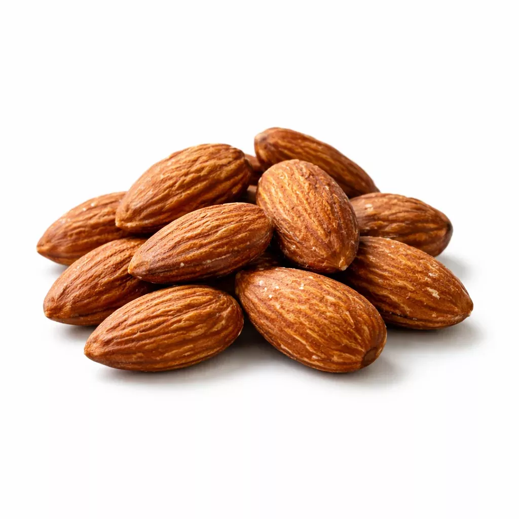 Dry Roasted Salted Almonds – Bulk Value Bag – 1 lb
