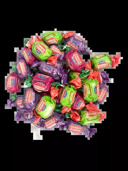 Dubble Bubble 3 Flavor Twist Bubble Gum 3 lb. Bulk Bag