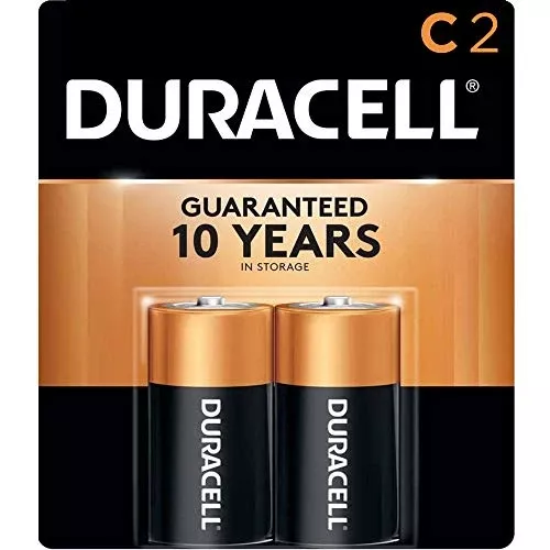 Duracell C 2pk Single Box