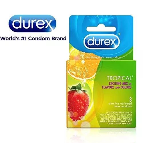 Durex Condom Tropical 3s Single Box