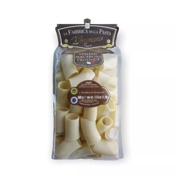 ‘E Paccheri Di Gragnano 17.6oz (1lb) By La Fabbrica Della Pasta