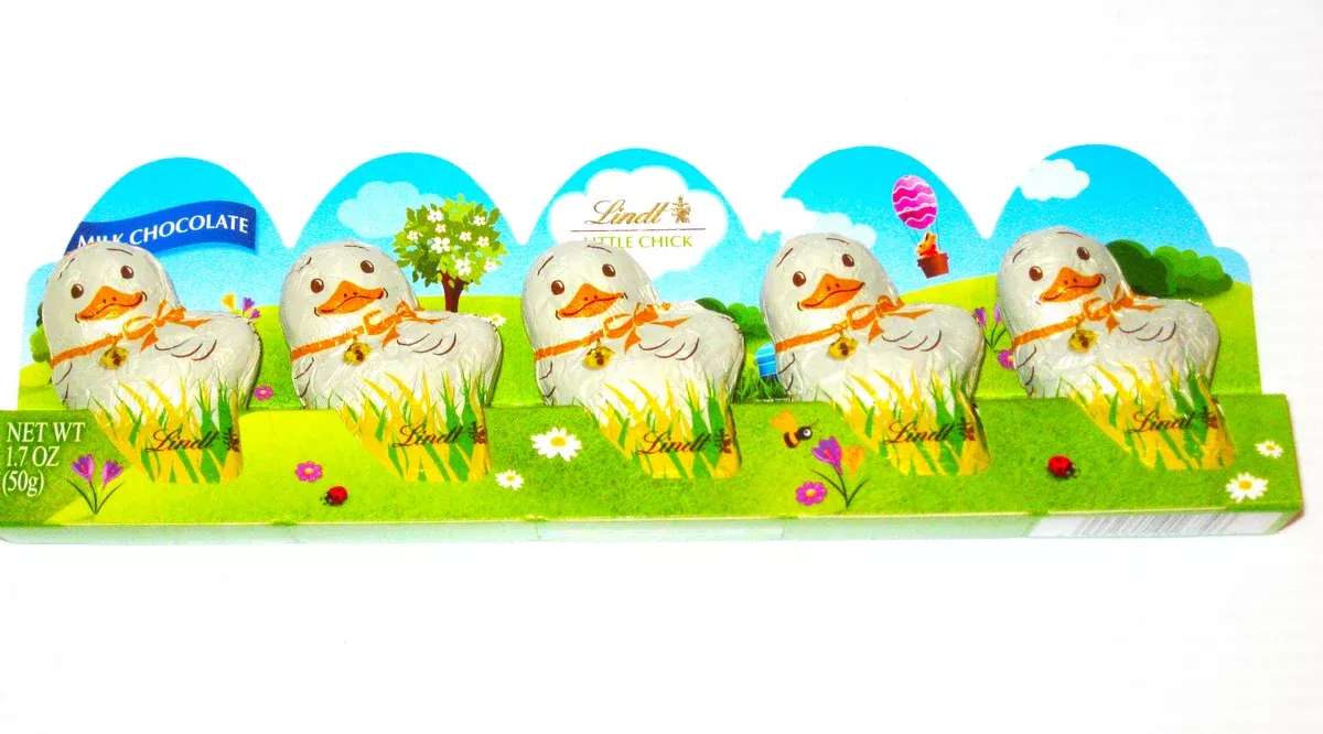 Easter Lindt Chocolate Little Chicks 5 Pack