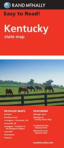 Easy To Read State Of Kentucky Single Box