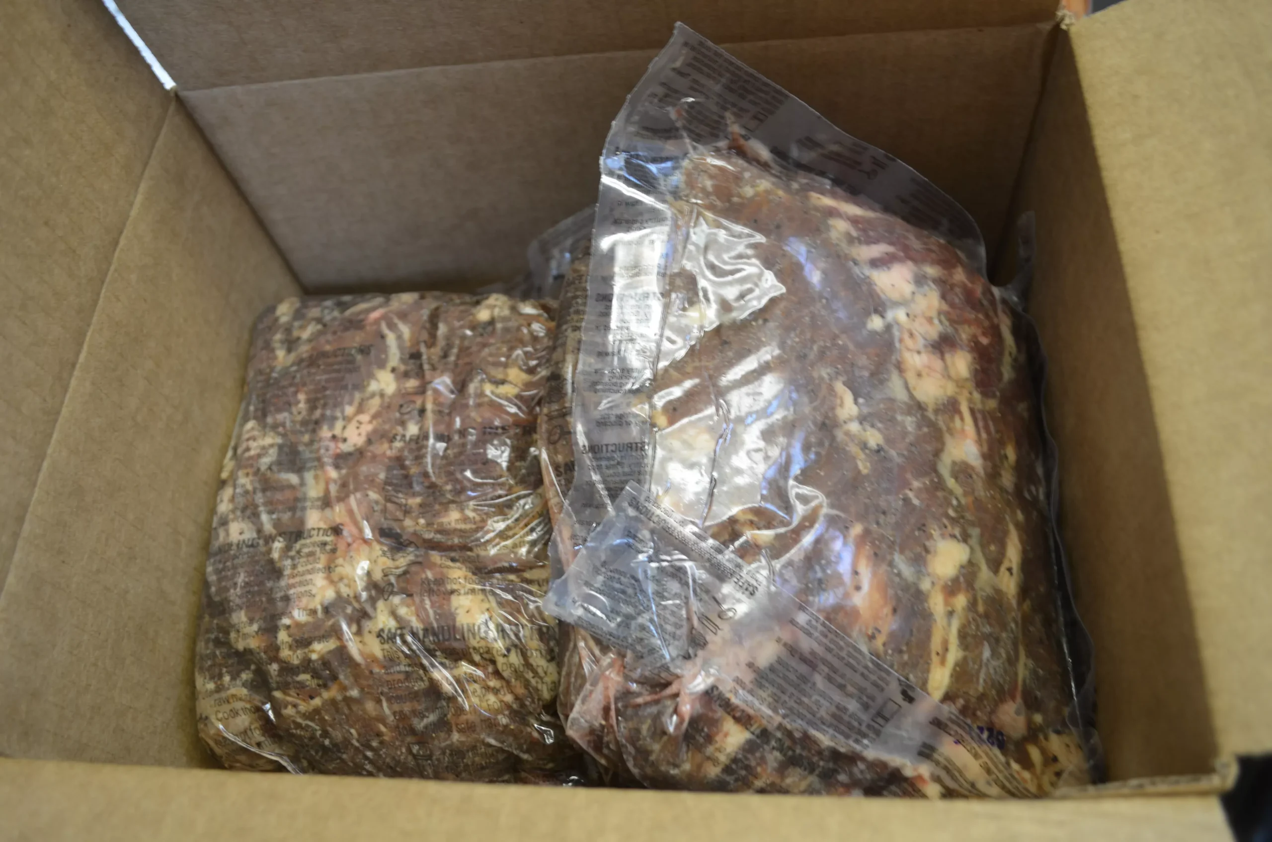 Eddy Packing Frozen Eddy Angus Beef for Fajitas 5 Pound Each - 2 Per Case