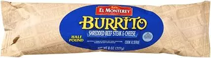 El Monterey Steak and Cheese Burritos - 12 Burritos