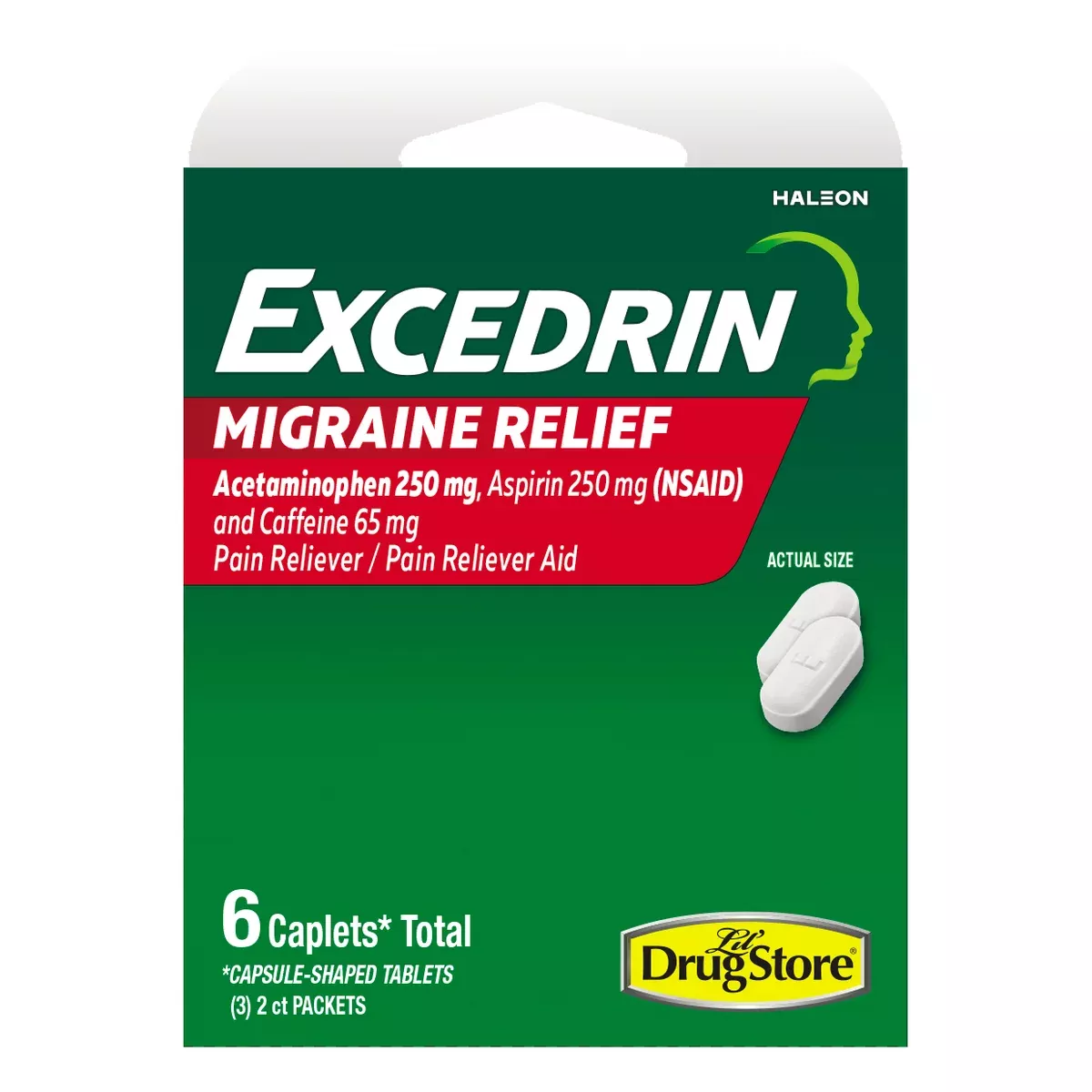Excedrin Drug Mgraine 6 oz 6 Per Box