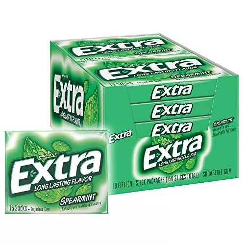 Extra Spearmint 10 Per Box