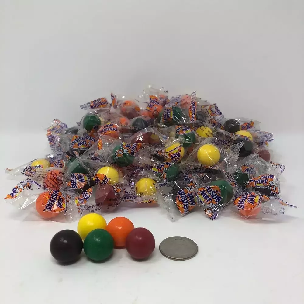 Ferrara Pan Candies – Forest Park, Illinois Jawbreakers Assorted Wrapped Candy Jawbreaker Jaw Breaker 1 Pound