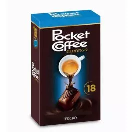 Ferrero Pocket coffee -decaffeinated- (18 pieces)