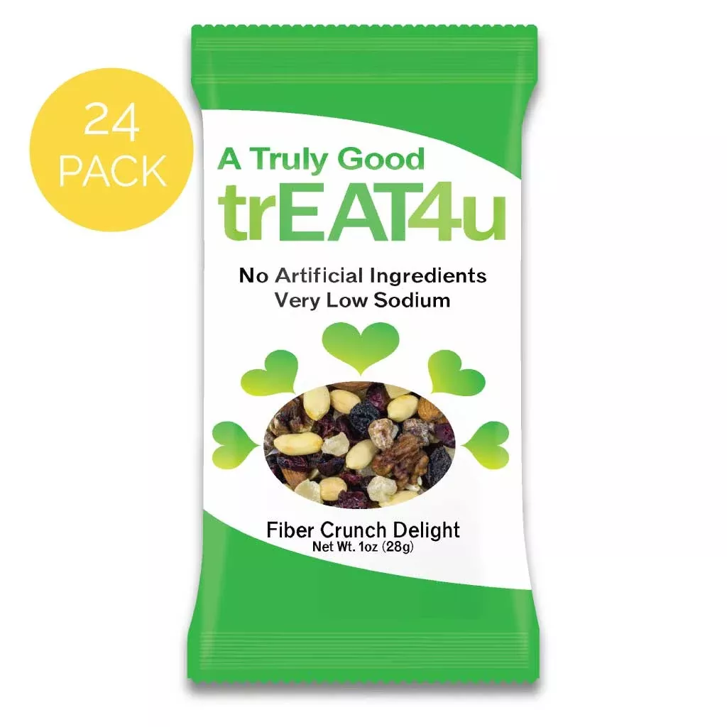 Fiber Crunch Delight trEAT4u – 1oz, 24-count