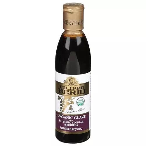 Filippo Berio Organic Glaze With Balsamic Vinegar Of Modena 8.4 Fl Oz