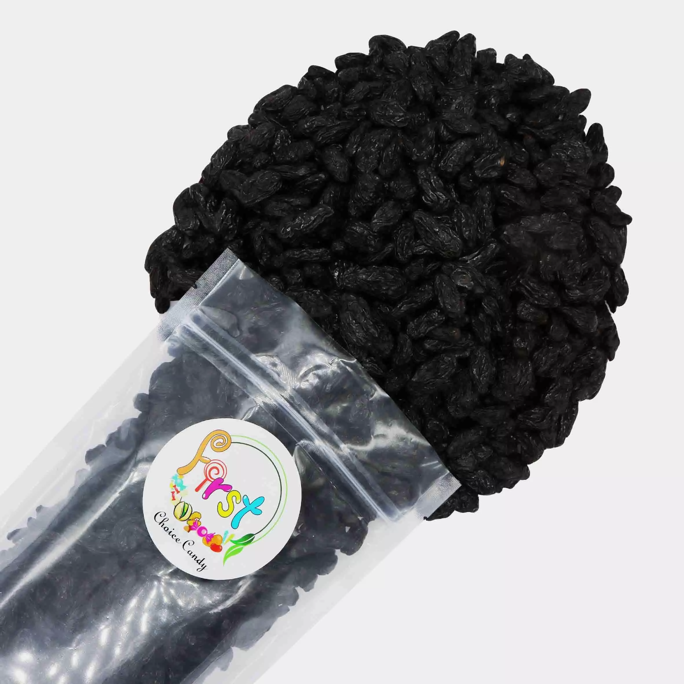Firstchoicecandy Jumbo Seedless Raisins Great Snacks (Black, 2 Pound)