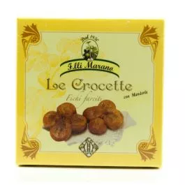 Fratelli Marano - Le Crocette – Figs with Almonds (250 gr / 8.8 Oz)